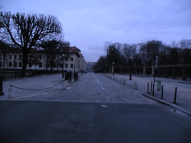  rue Auguste Comte, lever du jour